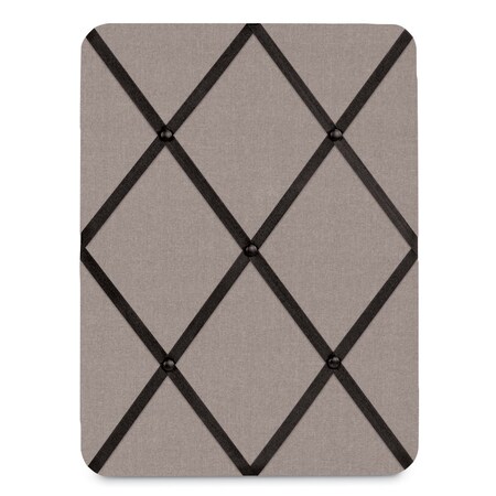 United Visual Products Slim Enclosed Corkboard, 36"x48", Bronze Alum Frame/Rubber UVEB3648-BRONZE-RUBBER